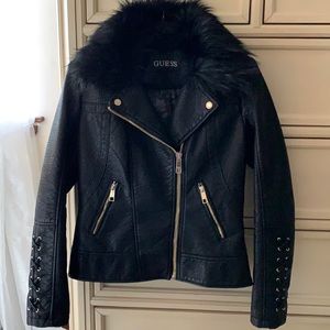 Guess leather jacket
